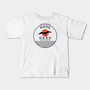 Nags Head, NC Summertime Vacationing Seagull Sunrise Kids T-Shirt